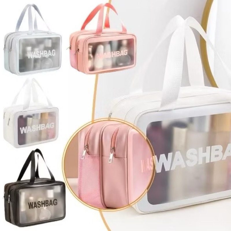 Necessite 2 Divisórias Washbag Para Maquiagem a Prova de Agua