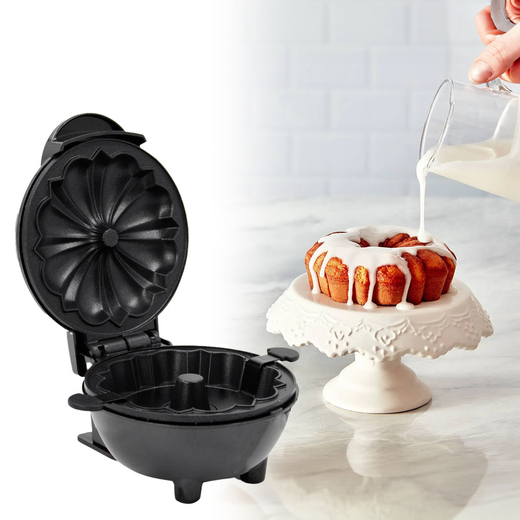 Mini Máquina De Fazer Bolo Assar Portátil Cake Maker