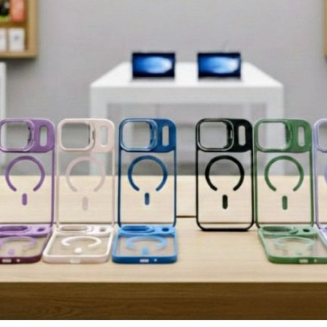 CAPA MAGNÉTICA CAPINHA PARA IPHONE 17 PRO MAX COM MEGA-SAFE + LENTE DE CAMERA LUXO MAIS SOFISTICAÇÃO