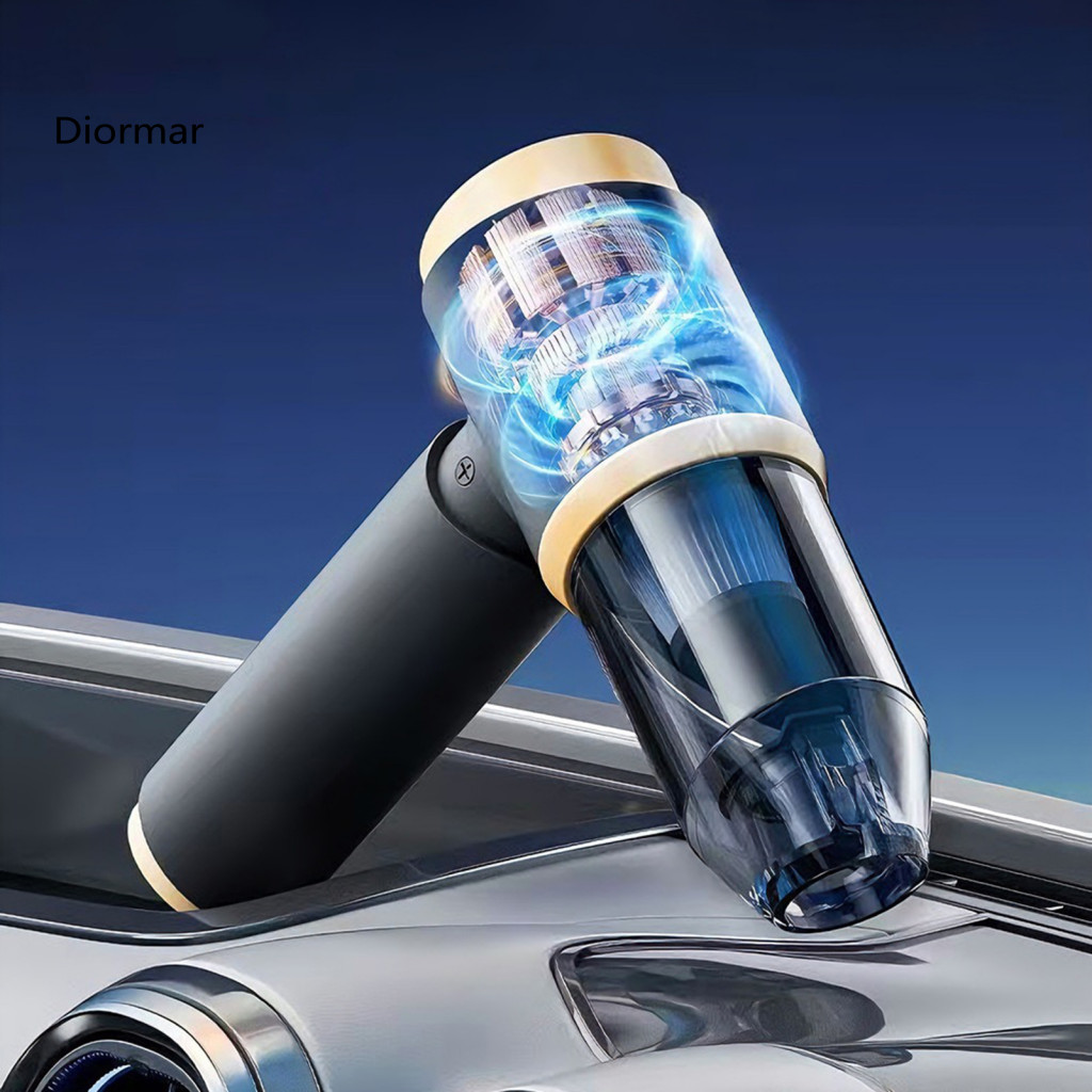 Portable Car Vacuum Cleaner Cordless Handheld Strong Suction Dustbuster for Home Auto Multi-purpose Pet Hair Keyboard Wi