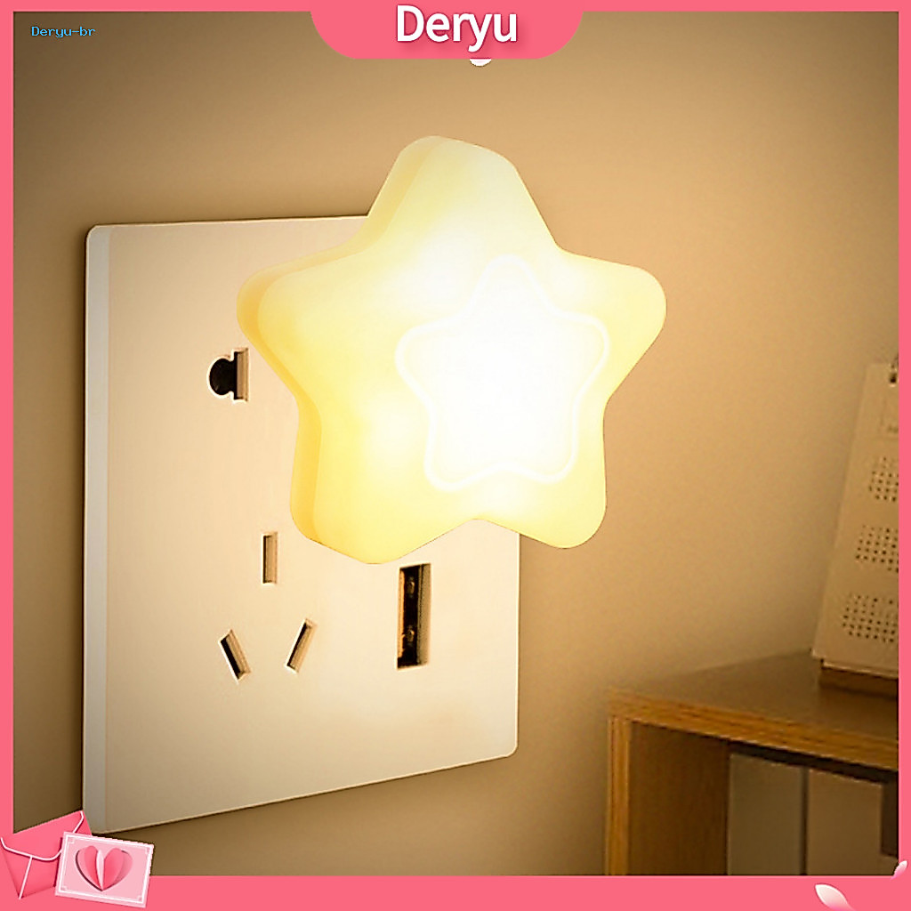 Travel Night Light Star Shaped Usb Powered Portable Mini Star-shaped Led Lamp Decorative Bedside for Home Bedroom Kids R