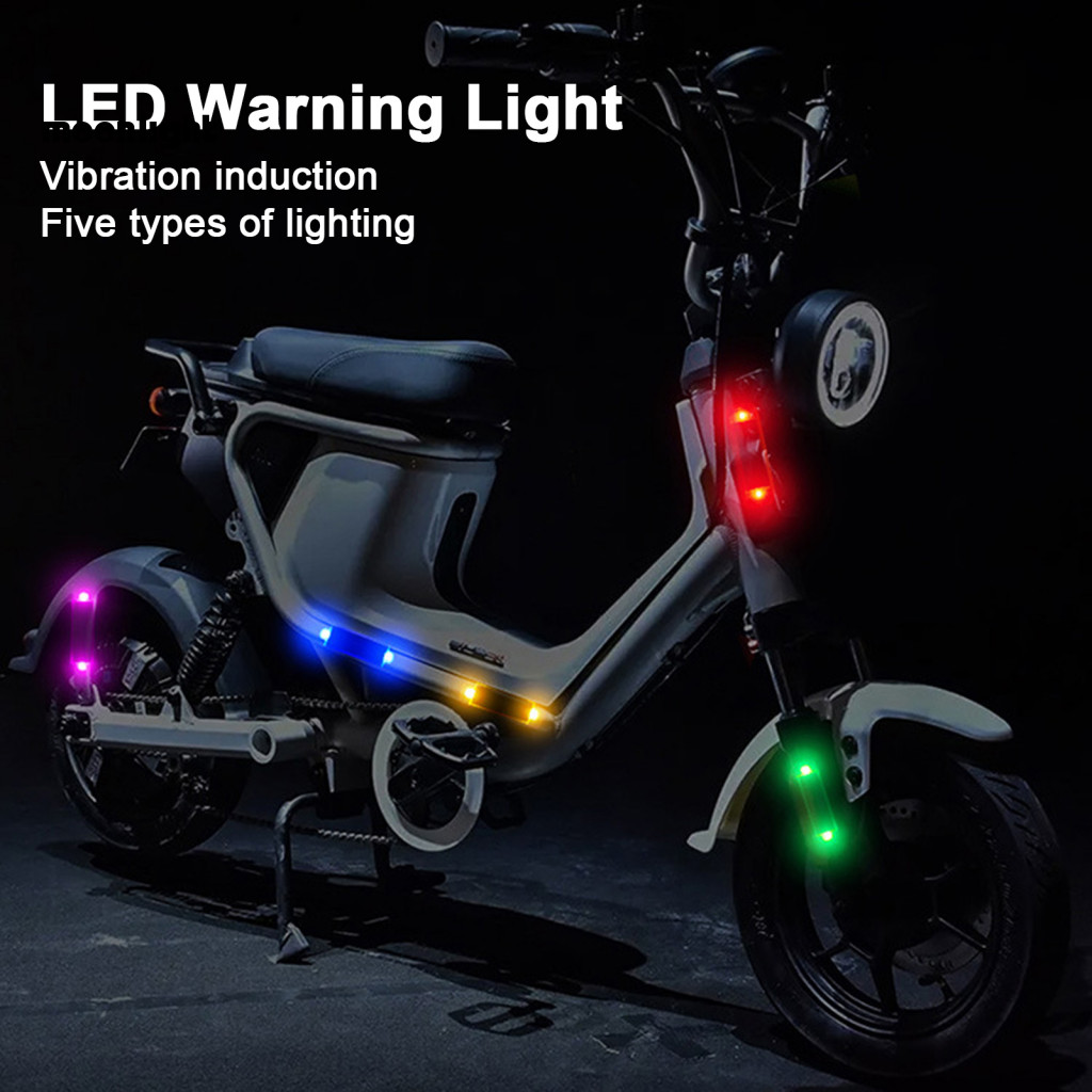 Solar Powered Led Boat Warning Light Super Bright Waterproof Bike Tail Safety Lamp with Automatic Charging – Compact N