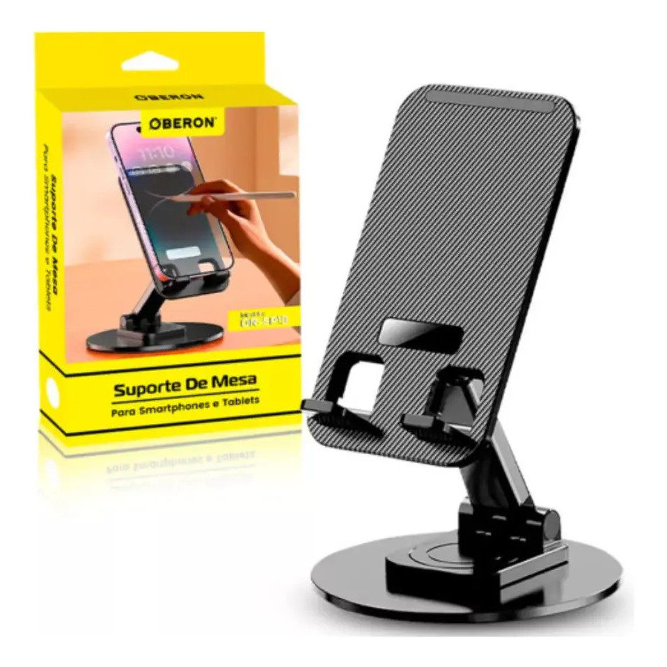 Suporte Para Celular E Tablet De Mesa Oberon - Or-sp13