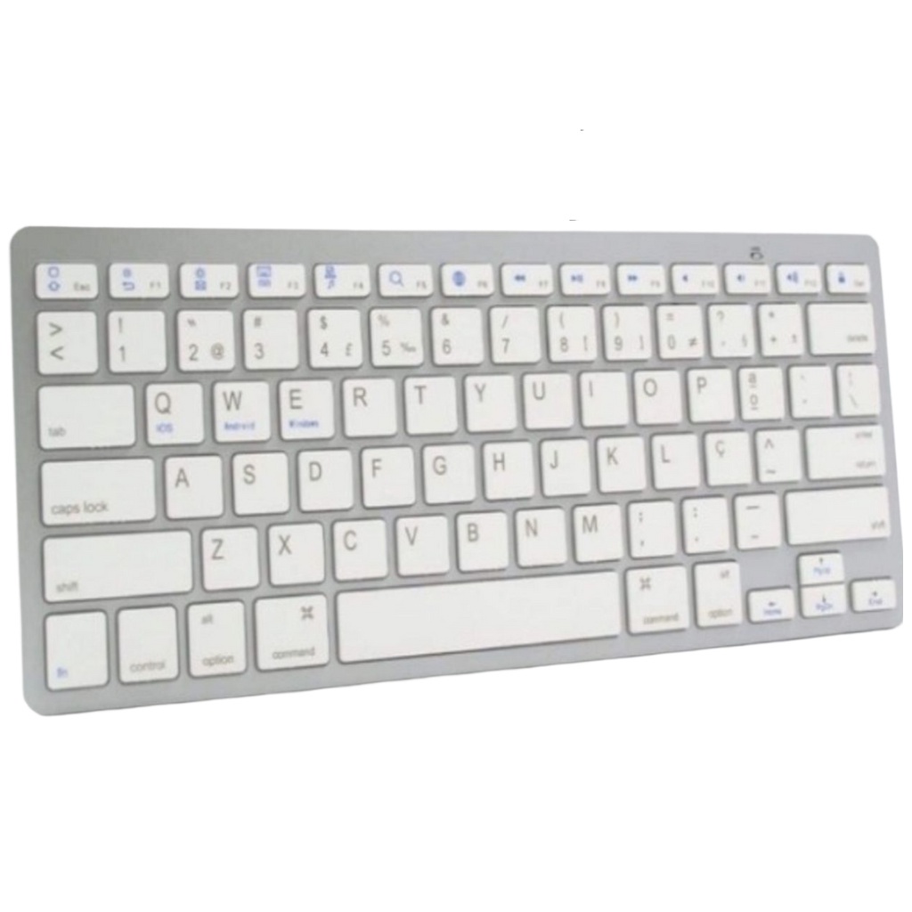 Teclado Bluetooth Sem Fio Tablet Notebook Android Wireles  Celulr, PC, Notebook