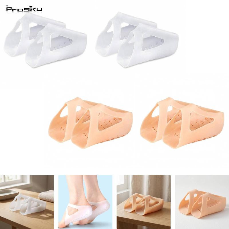 [stdzsw] 2 Peças Protetores De Calcanhar Almofada Almofadas Inserções Meia Altura Crescente Material De Design Ergonômic