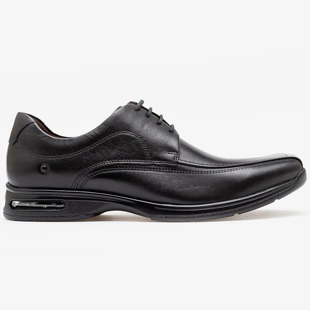 Democrata Sapato Smart Comfort Air Spot Masculino Preto