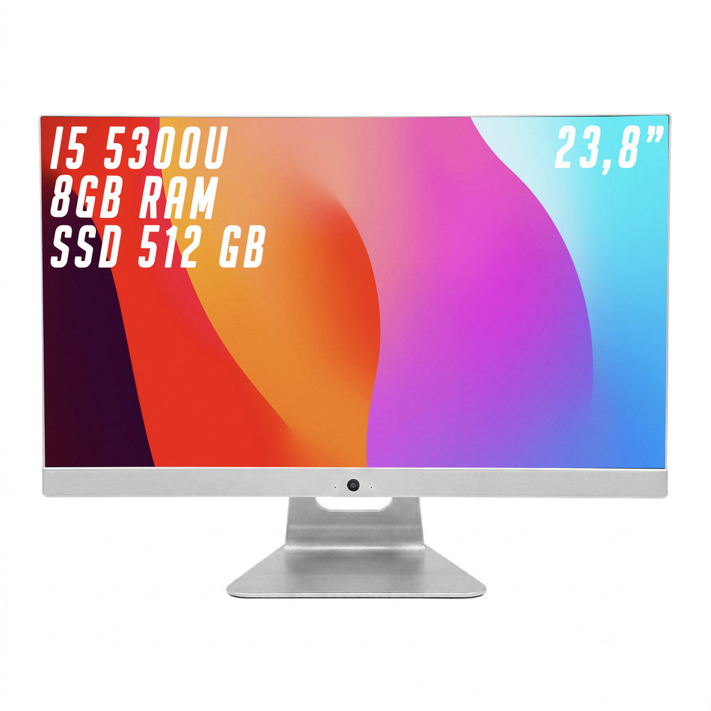 Computador All In One Maximus Full HD Tela 23.8