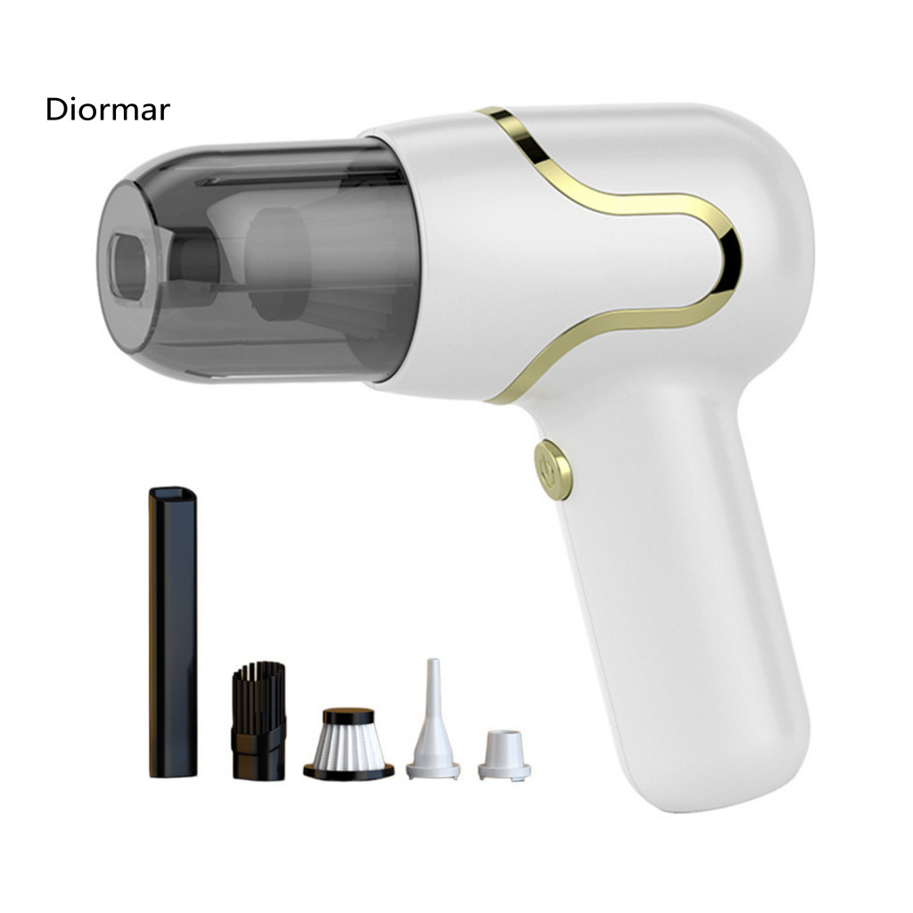 Car Dust Cleaner Powerful Suction Vacuum Portable Handheld Air Duster High Power Rechargeable Cordless with Multiple Noz