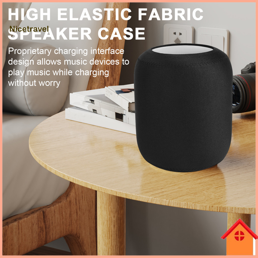 Elastic and Design Speaker Cover Stylish Case Dustproof Waterproof for Homepod 1/2 – Scratch-resistant High Breathable