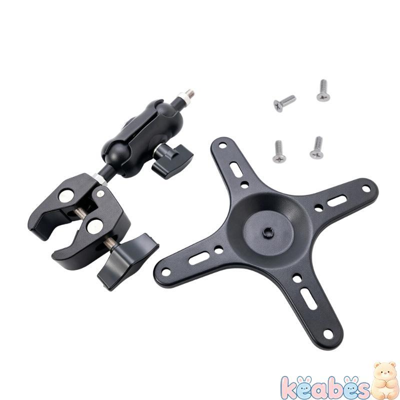 Suporte Para Monitor KEAB Placa Removível Tela Metal Câmera Mesa E Haste Redonda Mou