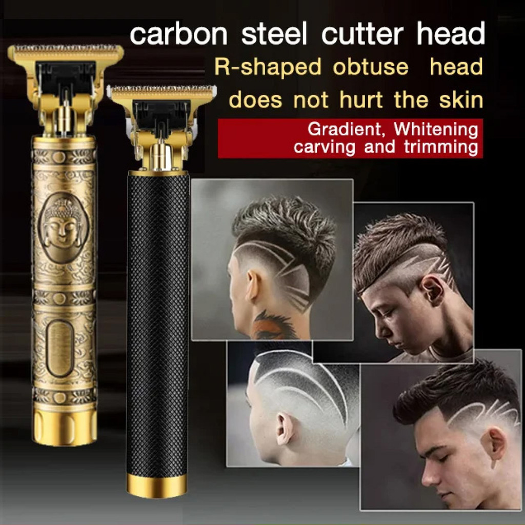 [Fácil de Usar] USB Rechargeable Hair Clipper/Trimmer/Professional Haircut Tool For Men/Barbeador Profissional/Para Home
