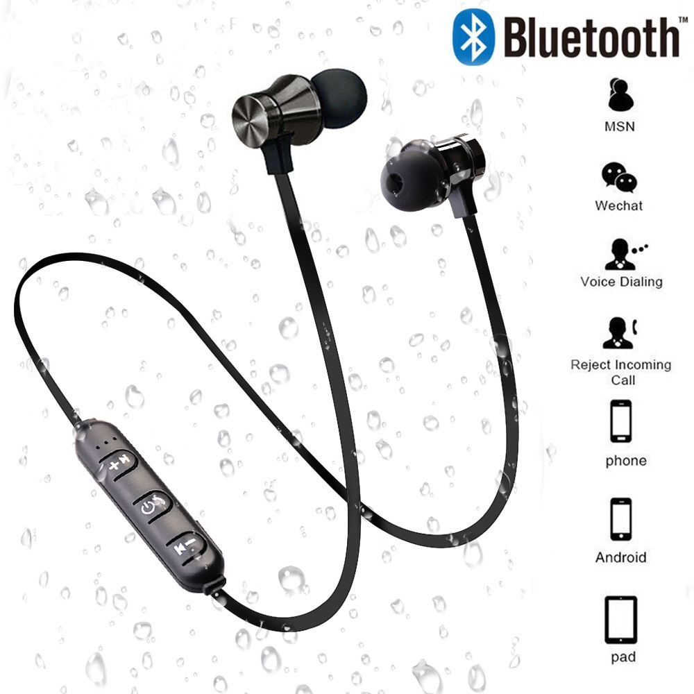 Original Xt11 Fone de ouvido magnético sem fio Bluetooth A Prova D 'Água Esportes