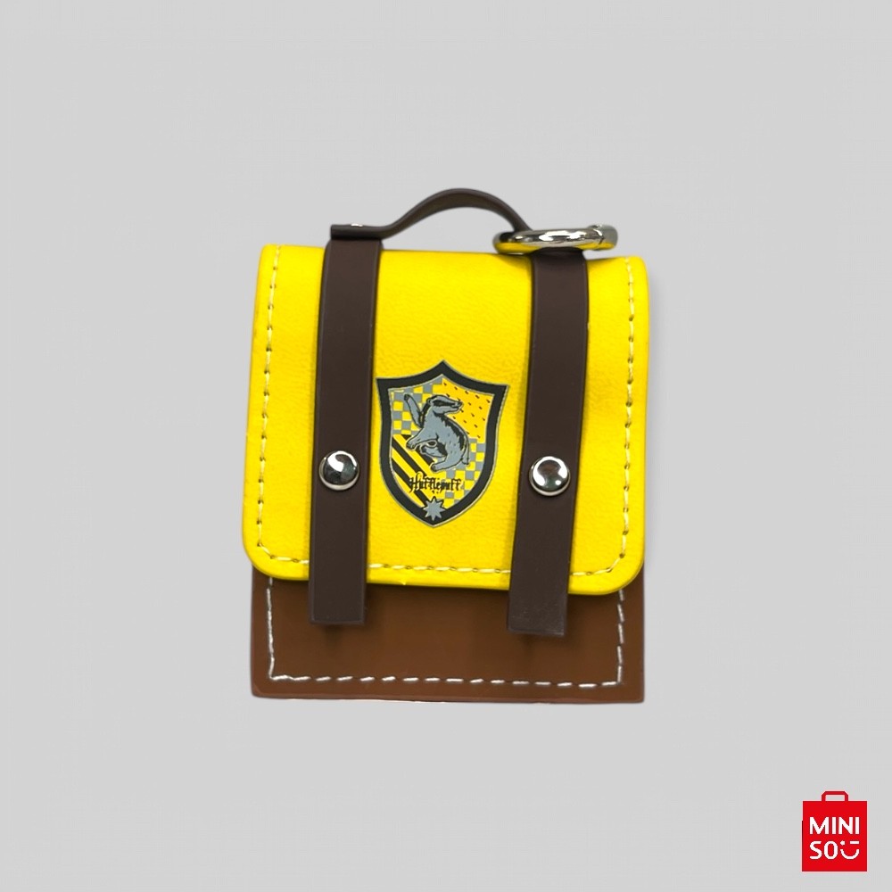 CAPA PROTETORA MINI ESTOJO PROTEÇÃO FONES AIRPODS 2° GERAÇÃO FECHO MAGNÉTICO HARRY POTTER LUFA LUFA