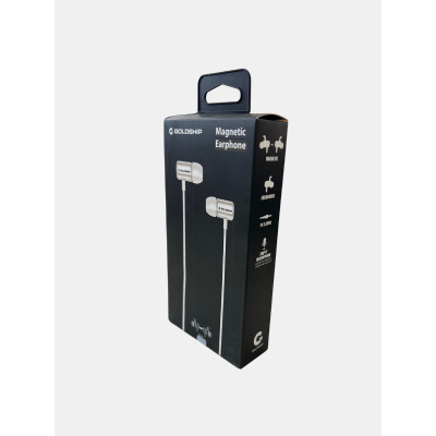Fone De Ouvido Goldship Earphone Magnetic FO-1406 P2 C Microfone