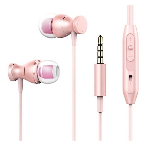 Fone De Ouvido In Ear Com Fio Microfone Magnético Controles
