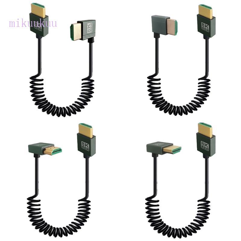 Enrolado MIku Fast Speed 8K Flexível 48 Gbps 2 1 Suporta E 4K 120Hz Para Câmeras P