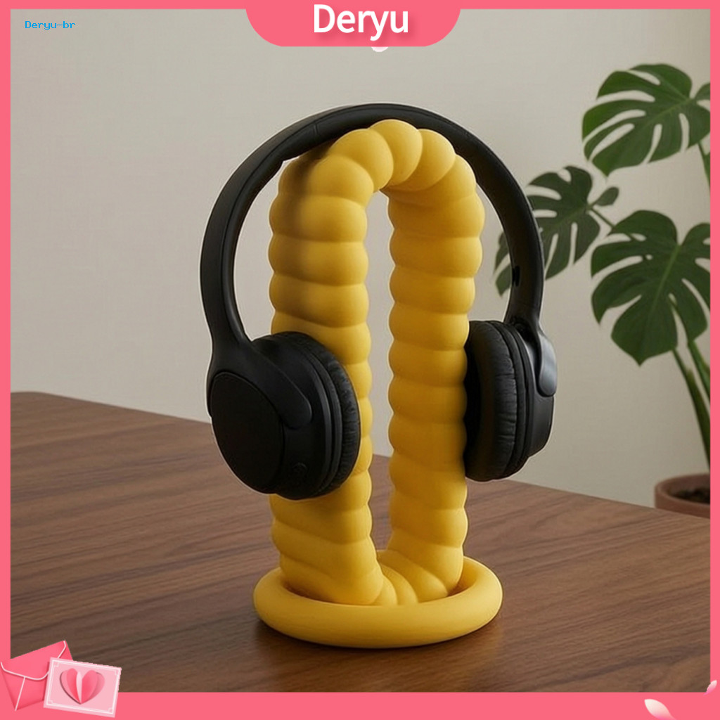 Petg Artistic Figure Headphone Holder for Desk 3d Printed Minimalist Stand – Unique Gaming Headset Display Stylish Acc
