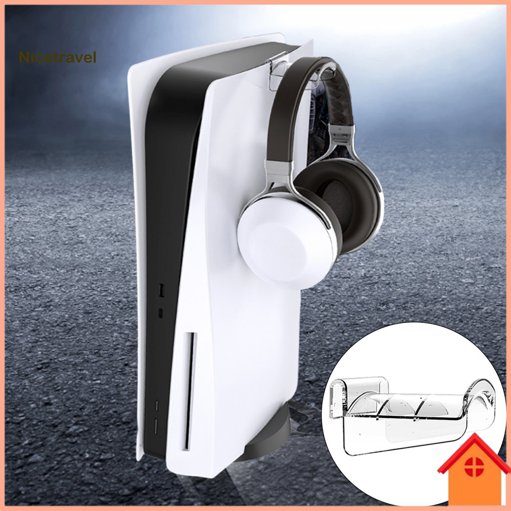 Versatile Gaming Headset Stand Holder Wall Mount Headphone Bracket for Ps5/ps5 Slim Acrylic Earphone Strong Load-bearing