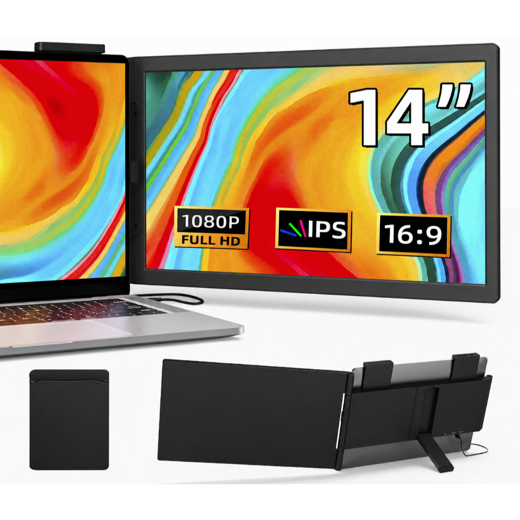 14inch Single Portable Monitor Ideal para Notebooks de 13