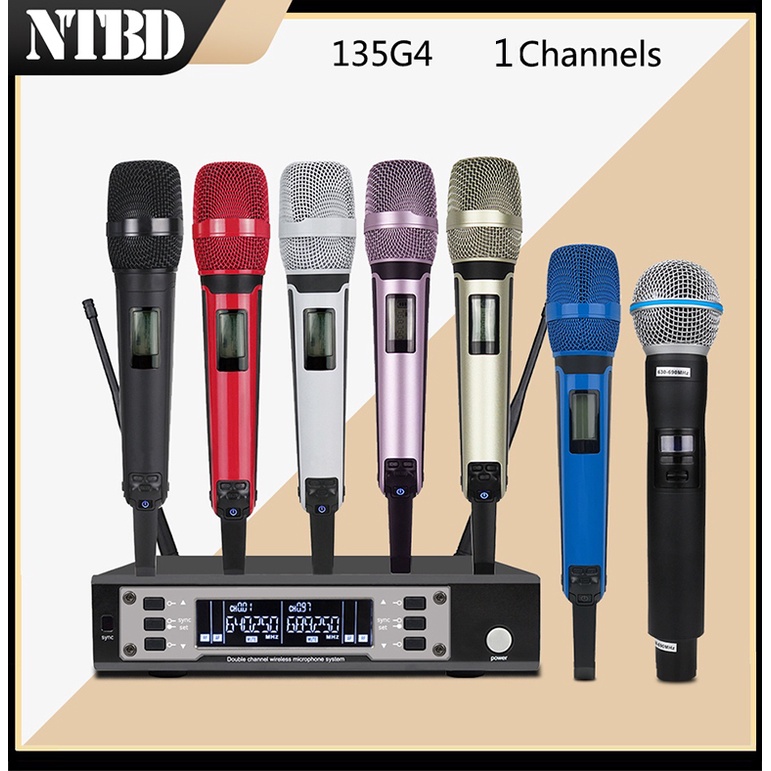 Professional high-quality wireless microphone KTV EW135G4 UHF for Sennheiser to only receive or only transmit