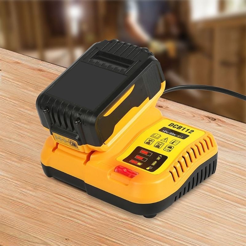 Fast Chargers For 12V-20V Lithiums Batteries Power Tool Charging Adapter