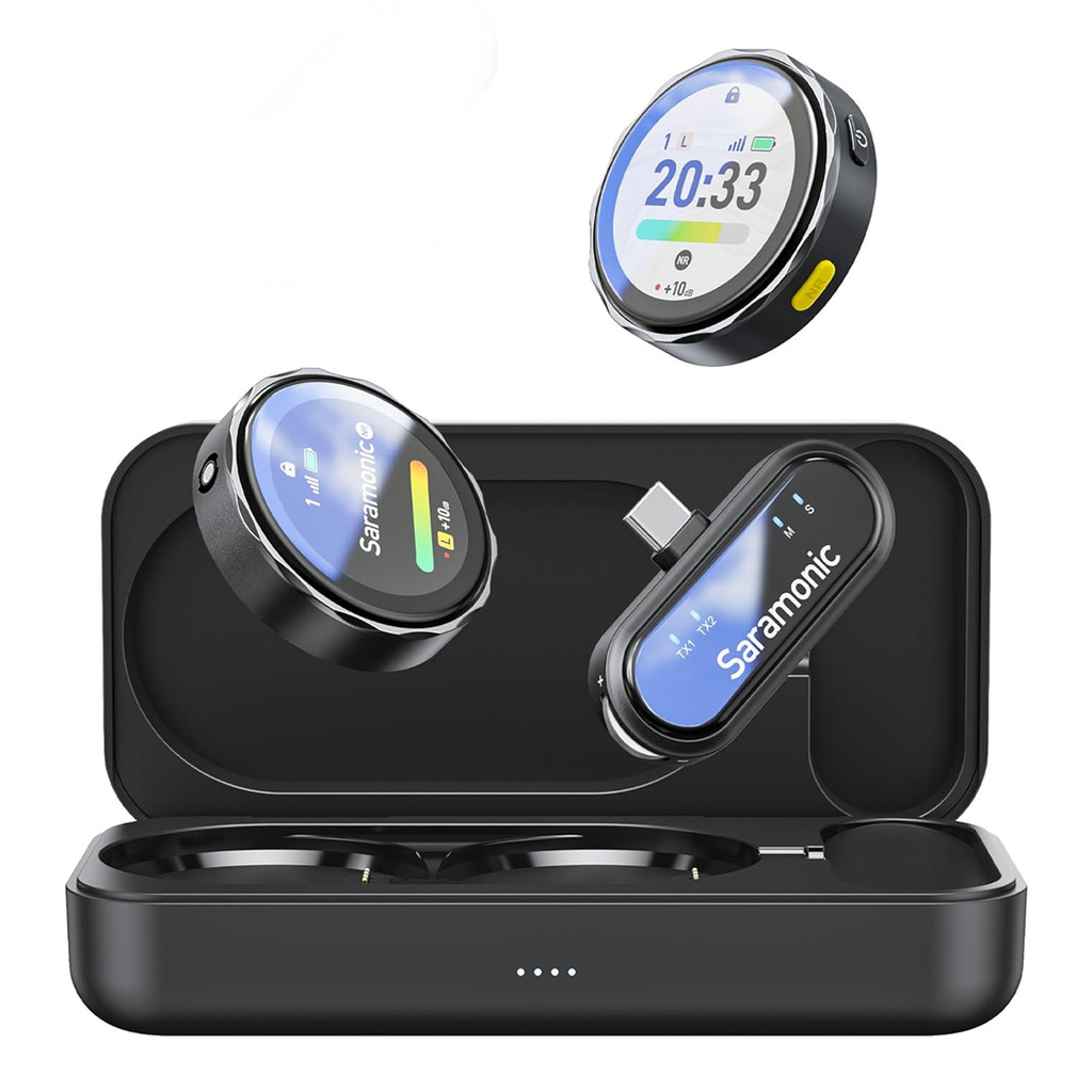 Saramonic Microfone Wireless BlinkMe U2 Usb C Preto