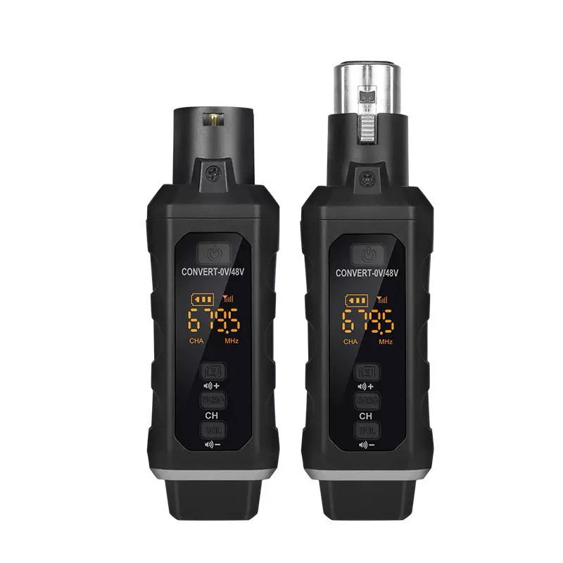 transmissor e receptor microfone xlr e p10 sem fio wireless