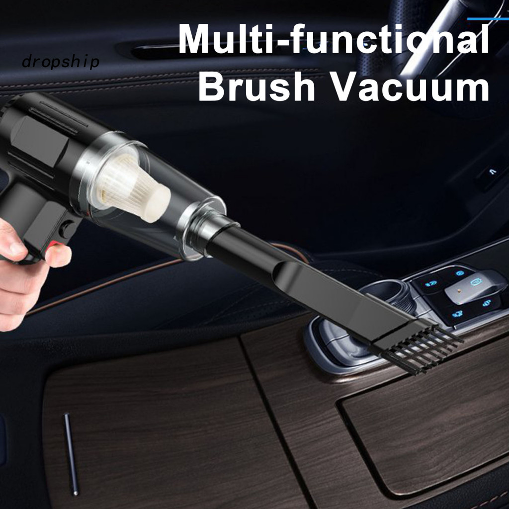 Cordless Vacuum Cleaner Wet Dry Handheld 120w High Power Motor 6000pa Strong Suction Wireless 2-in-1 Blower Low for Home