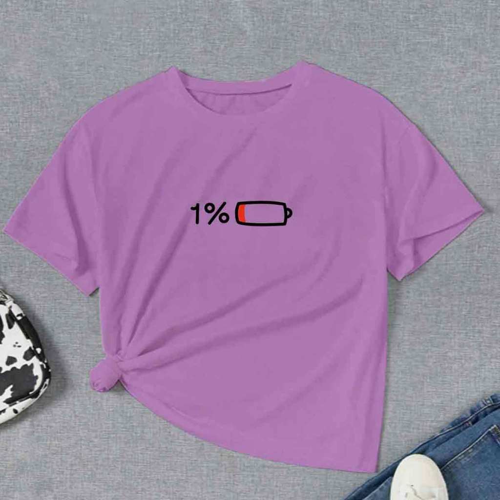 Camiseta Oversized Tecido Leve Manga Curta Estampada Desenho Estampa Carregador Bateria Blusa Uniss