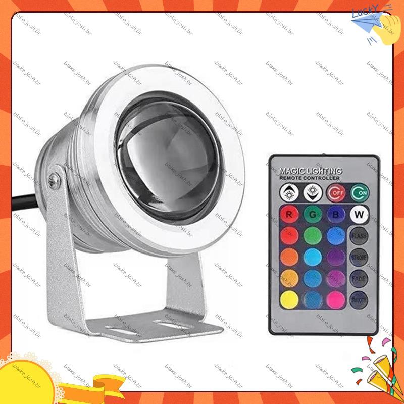 [Qualidade B] Luz Subaquática Embutida De Alta Tensão 85-265v LED Holofote RGB Fonte Piscina Lagoa Aquário Lâmpada