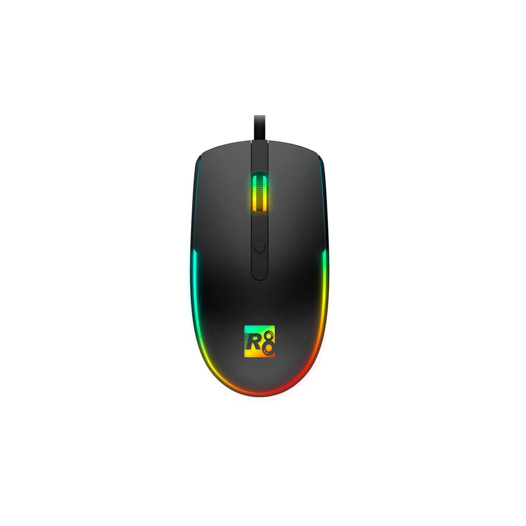 Mouse Gamer RGB 4 Botões 1000 DPI JK 1604A R8