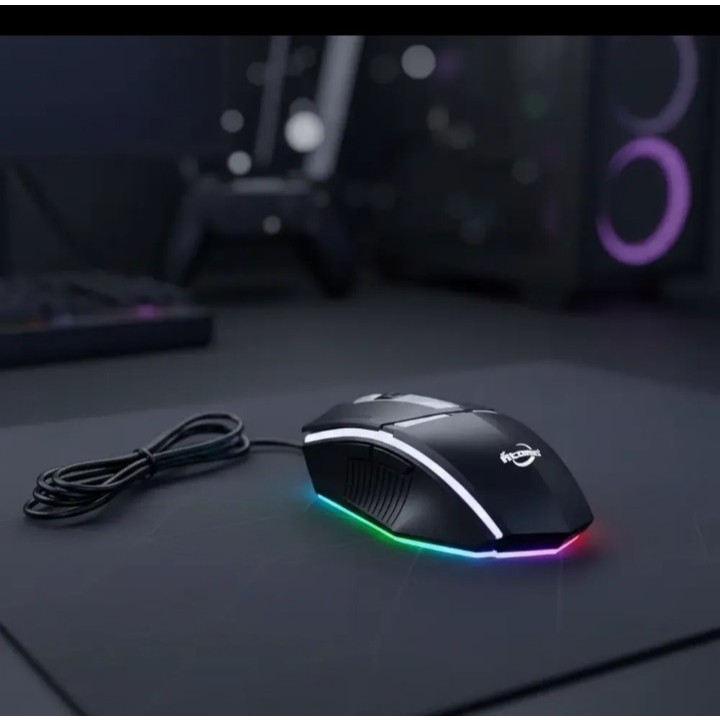MOUSE GAMER LED RGB DPI 1200 ATOMO.