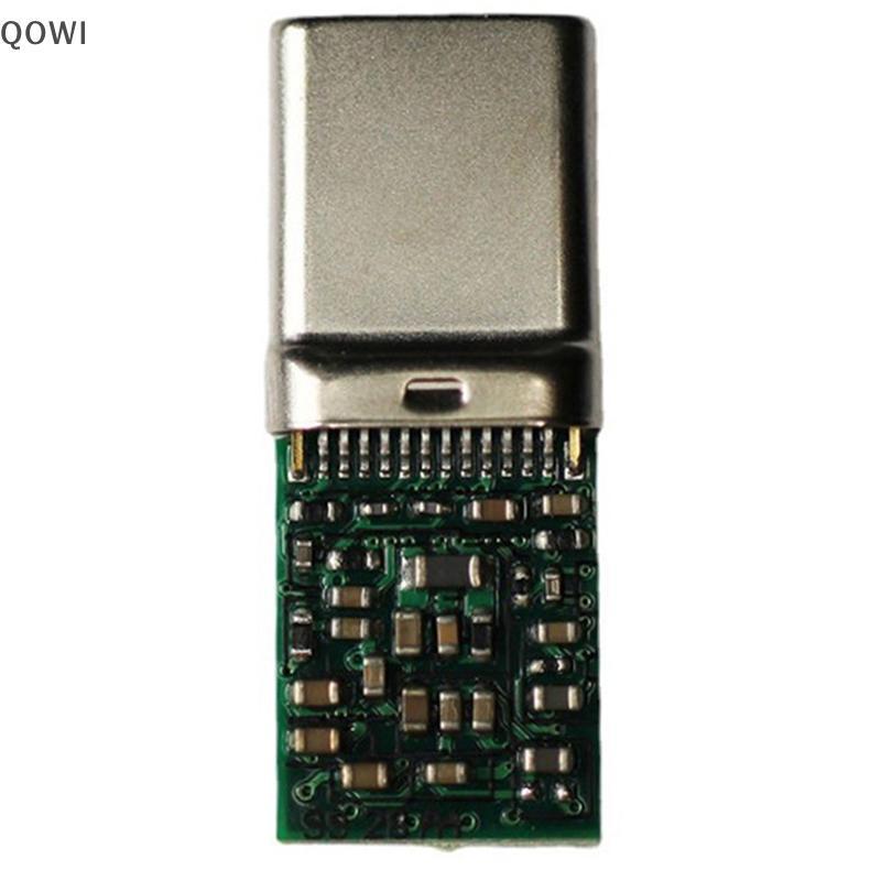 qo ALC5686 Chip Tipo-C Plugue De Fone De Ouvido De Áudio Digital DAC Adaptador De Conector De Decodificação br