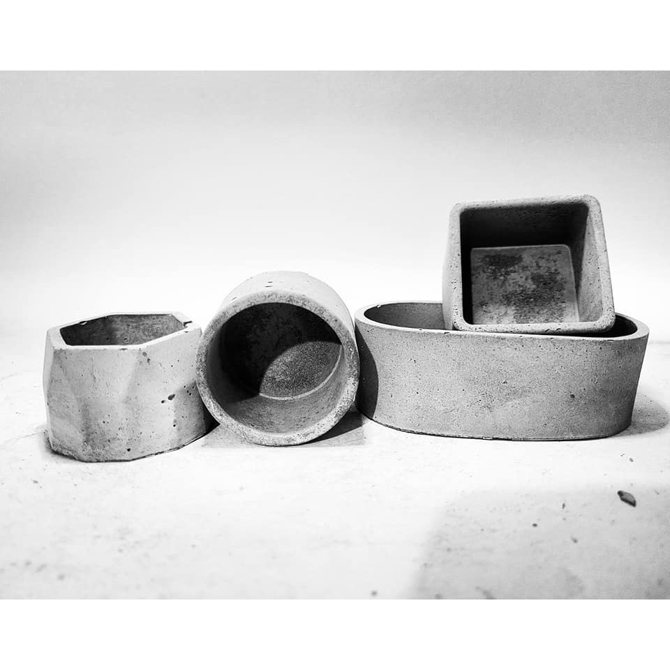 Conjunto Mini Vasos Para Suculentas 4 Pçs MIC MALEOGA