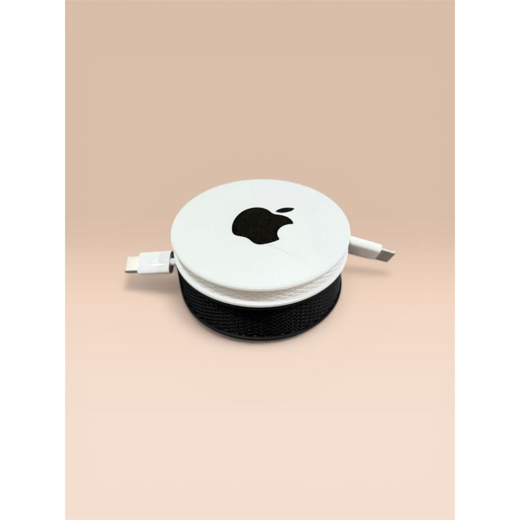 Organizador de Cabos Premium - Enrolador Anti-Nó para Fones e USB - Impressão 3D OMJ 3D