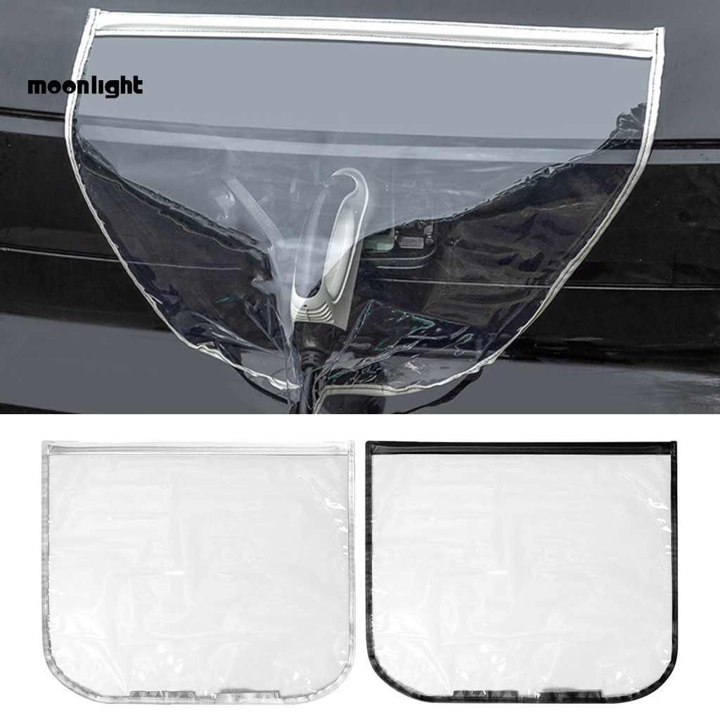 Waterproof Magnetic Rain Cover for Ev Charging Port Transparent Outdoor Protective Cap for Electric Vehicle Charger –