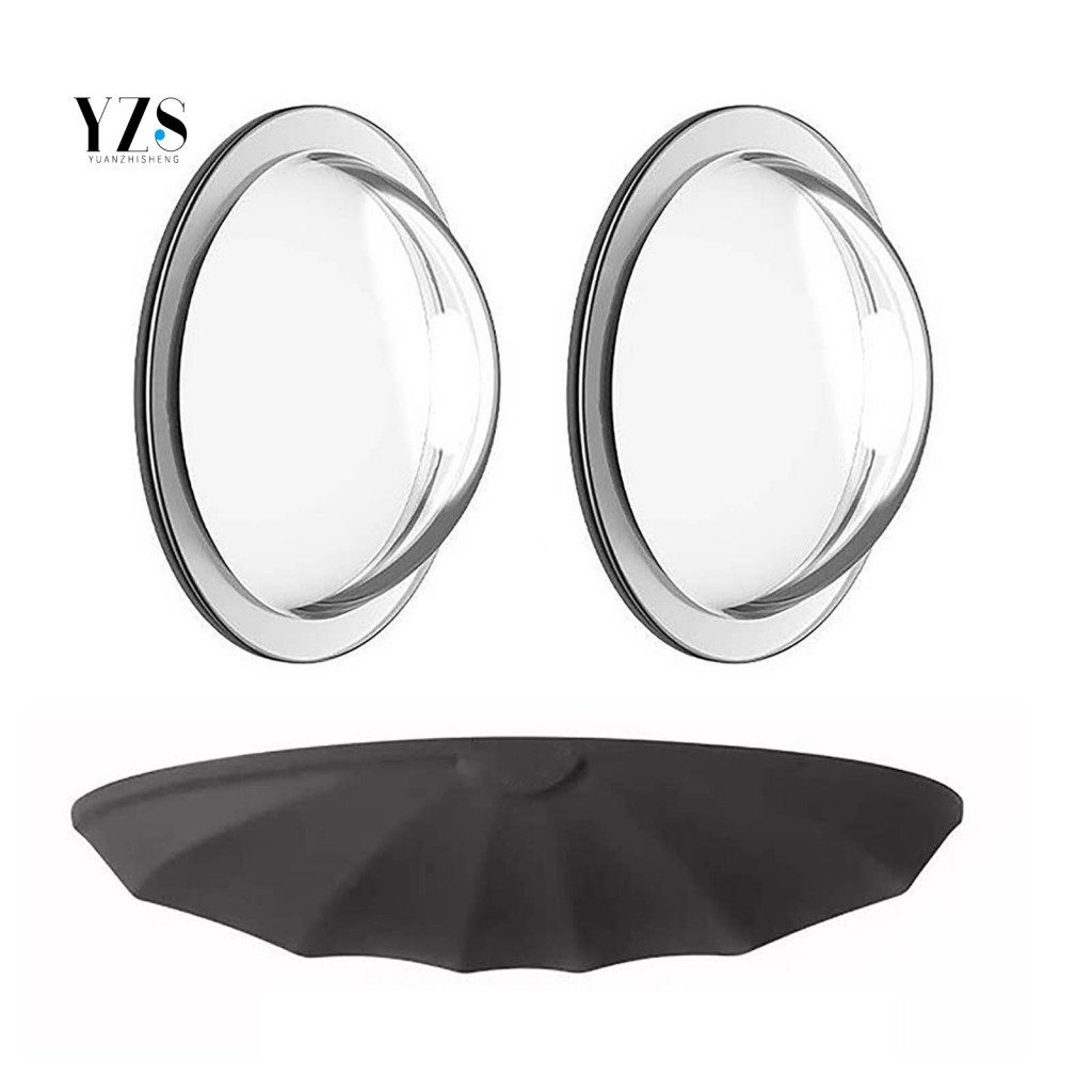 Dustproof Lens Protector Scratch-resistant Camera Cover 2pcs Waterproof Car Adhesive Guard Rain Shield for Automotive Re