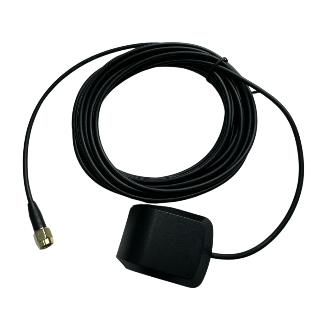 Antena Móvel Gps Base Magnética Cabo 5m Conector Sma Macho