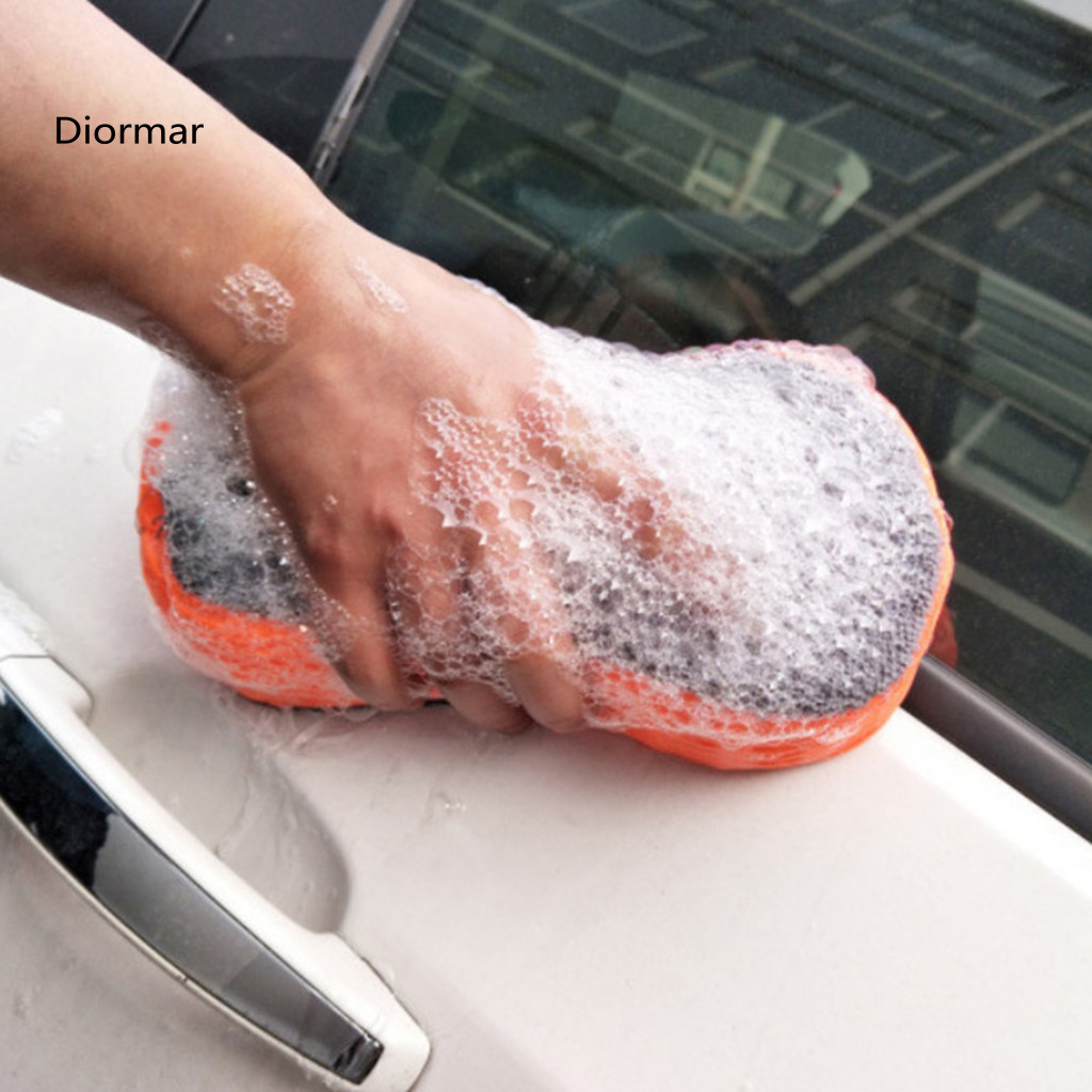 Ergonomic Car Sponge Gentle Paint Wash High Density Absorbent Foam Thick Scratch-free Applicator for Auto Detailing Waxi