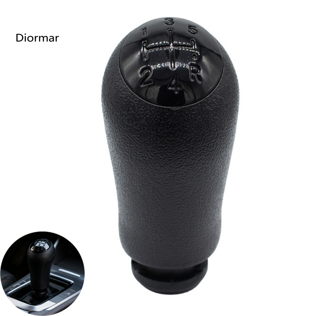 Weather Resistant Gear Knob 5-speed Shift for Renault – Ergonomic Universal Car Lever Handle with Dust-proof Cover Bla