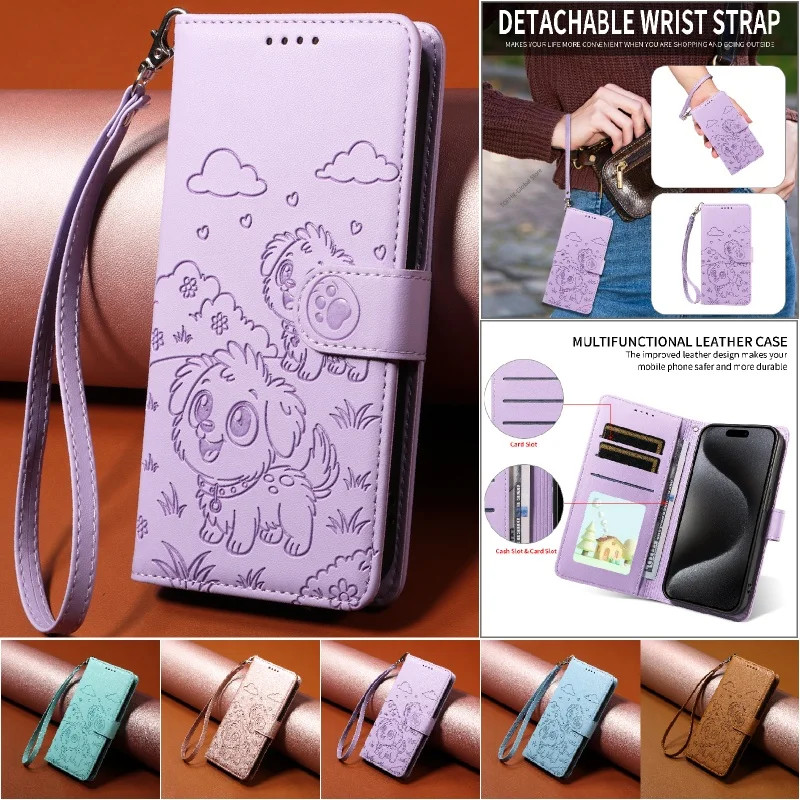 Case For iPhone 18 17 Air 16E 16 Pro Max 15 Plus 14 12 13 MINI Pocket Wallet Leather Flip Cover