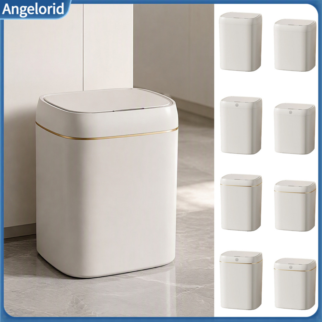 Automatic Motion Sensor Trash Hands Free Garbage Bin for Bathroom 11l/13l – Touchless Lid Plastic for Kitchen for Home