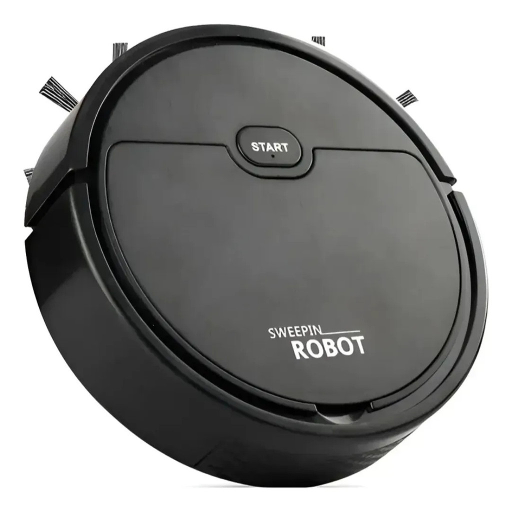 Robot Vacuum Cleaner 3 in 1 Automatic Sweep Mop USB Rechargeable Dry Wet Cleaning High Efficiency Home Cleaning