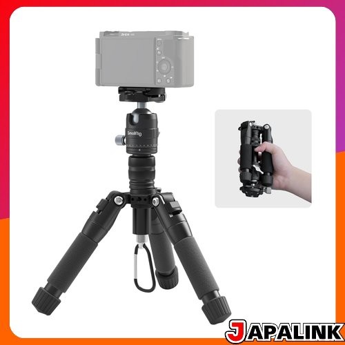 Mini tripé SmallRig VT-20, alumínio, tripé de mesa, capacidade máxima de carga de 6 kg, altura de até 52 cm, tripé de m