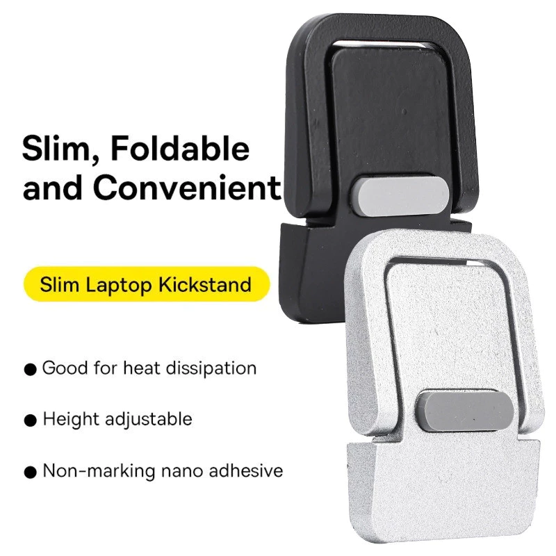 Suporte Ajustável para Notebook de Alumínio Mini Tripé de Refrigeração Antiderrapante Dobrável Suporte para Teclado