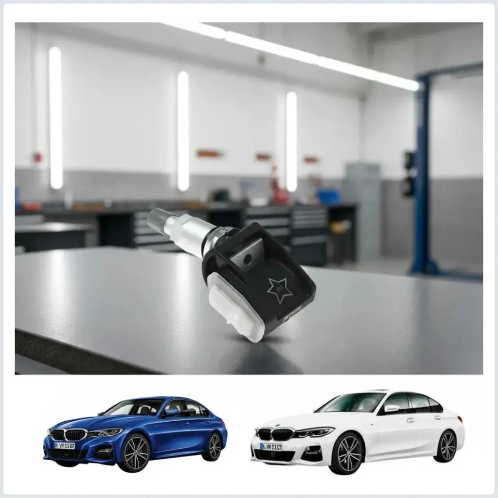 Sensor TPMS Pressão Pneus BMW 116i 320i 328i X3 X5 Z4 433MHz Monitor Original Alta Precisão Reposição Premium 3610688714