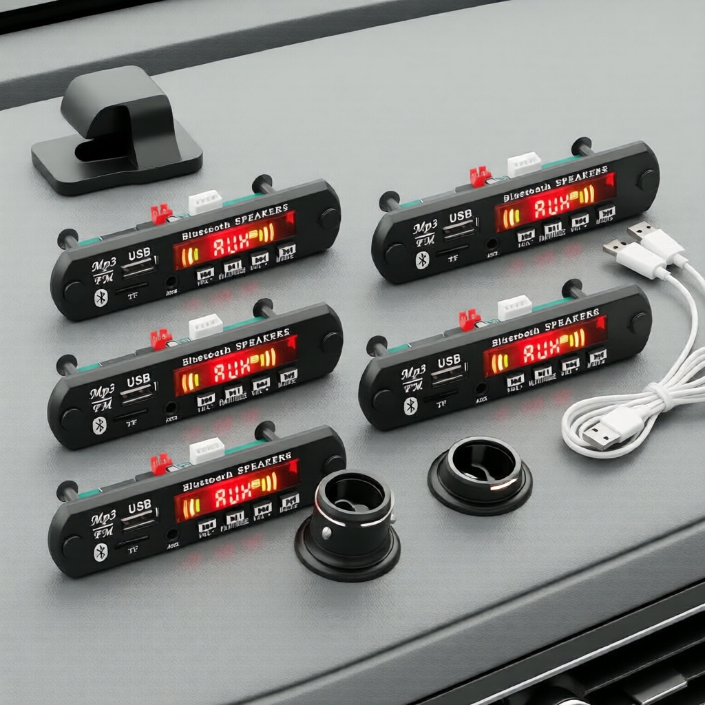 5 unidades Módulo decodificador MP3 sem fio Bluetooth 5.0