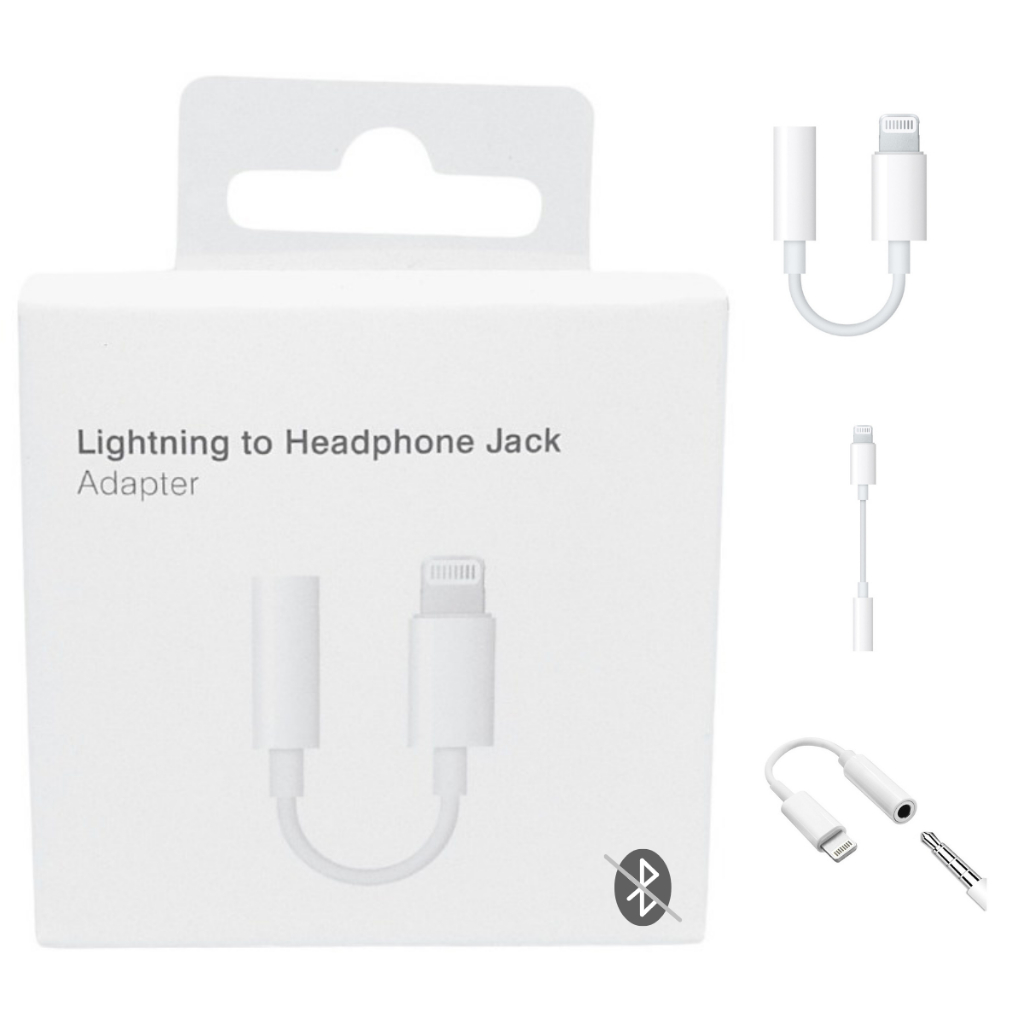 Adaptador Lightning Cabo P2 Auxiliar Chip Original Atende Ligação Não Precisa Bluetooth Off Para Fone Ouvidos Compatível Apple iPhone 5 5C SE 6 6S 7 8 X XR XS MAX SE 11 12 13 14 Plus Pro Max Mini e Ipad Microfone 3.5mm