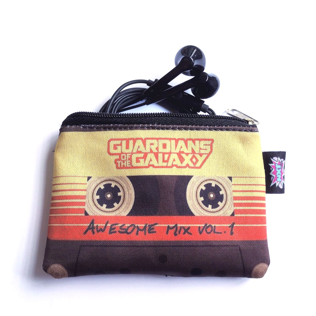 Porta Moedas / Fone / Cartão / Níquel / Bolsinha / Carteira / Mini Nécessaire Guardiões da Galáxia / Super Herói /Marvel