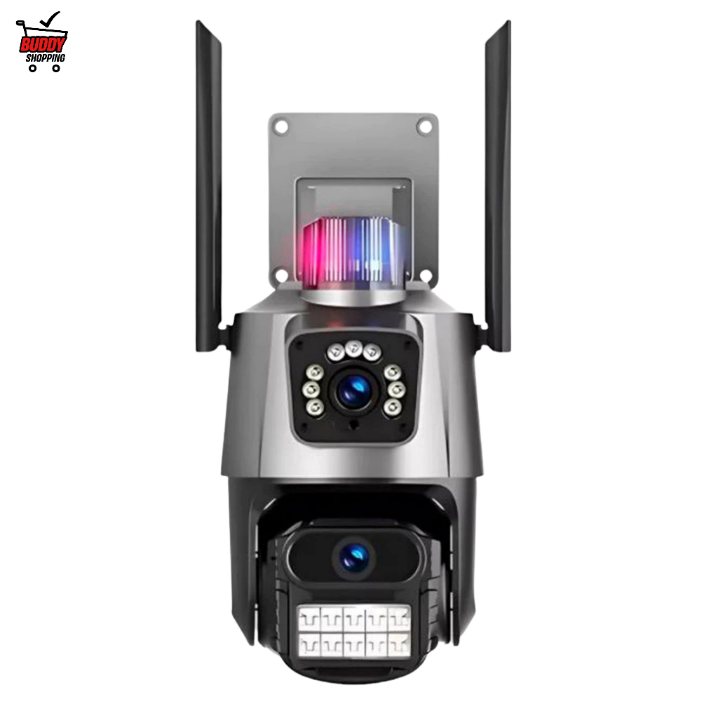 Câmera de Segurança Wireless AITEK SIGMA-4922 ICSEE 360° Full HD Visão Panorâmica
